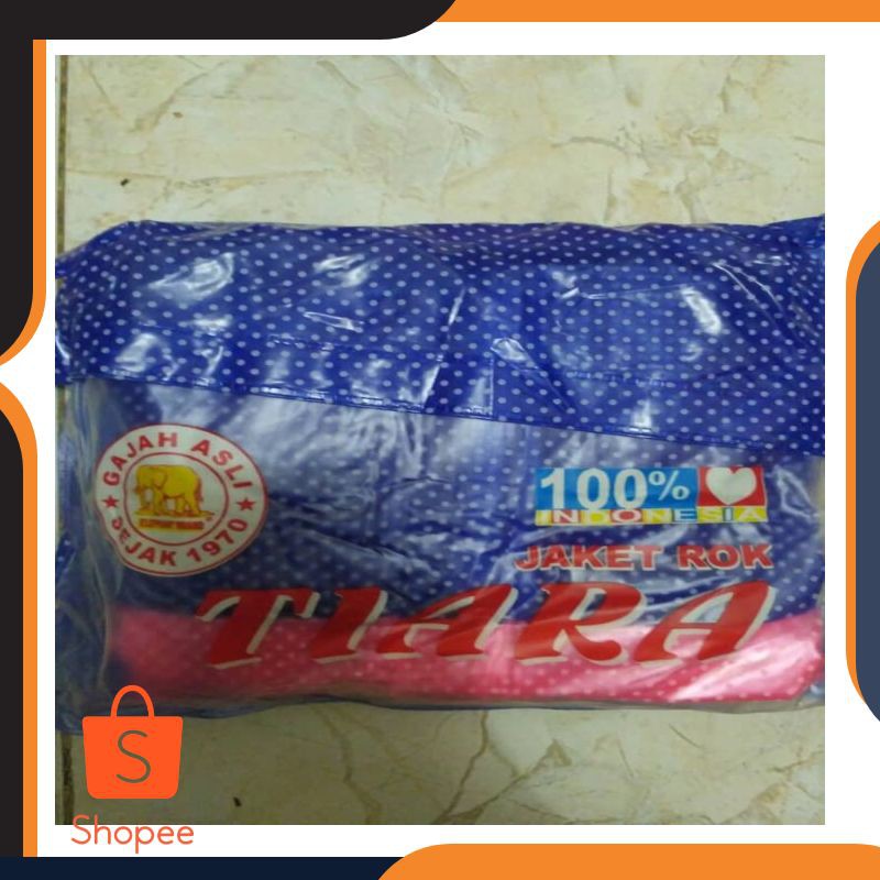 Jas Hujan Jaket Rok Polkadot TIARA