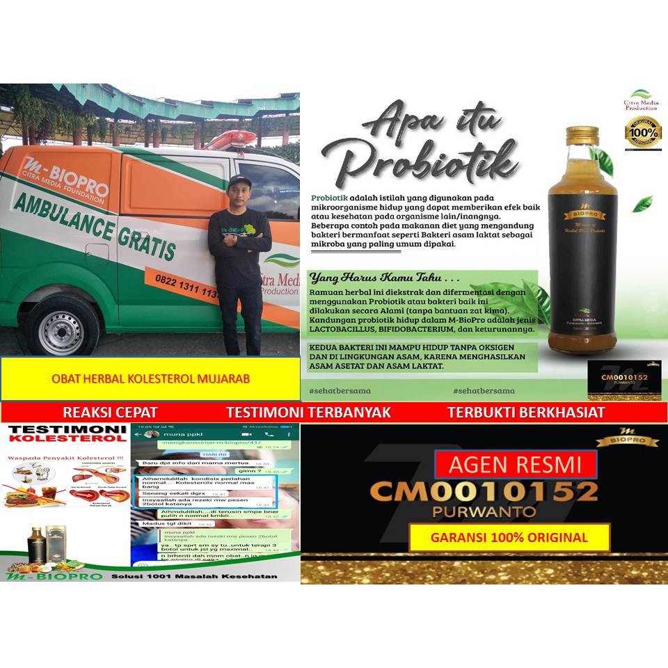 Herbal M BIOPRO Obat Untuk Kolesterol | Obat Herbal Koleasterol Tinggi | Obat Kolesterol Tinggi