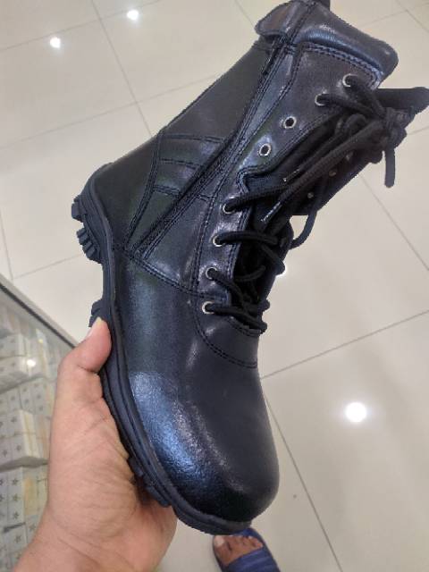 SEPATU PDL TORNADO  tni kulit 9 inc