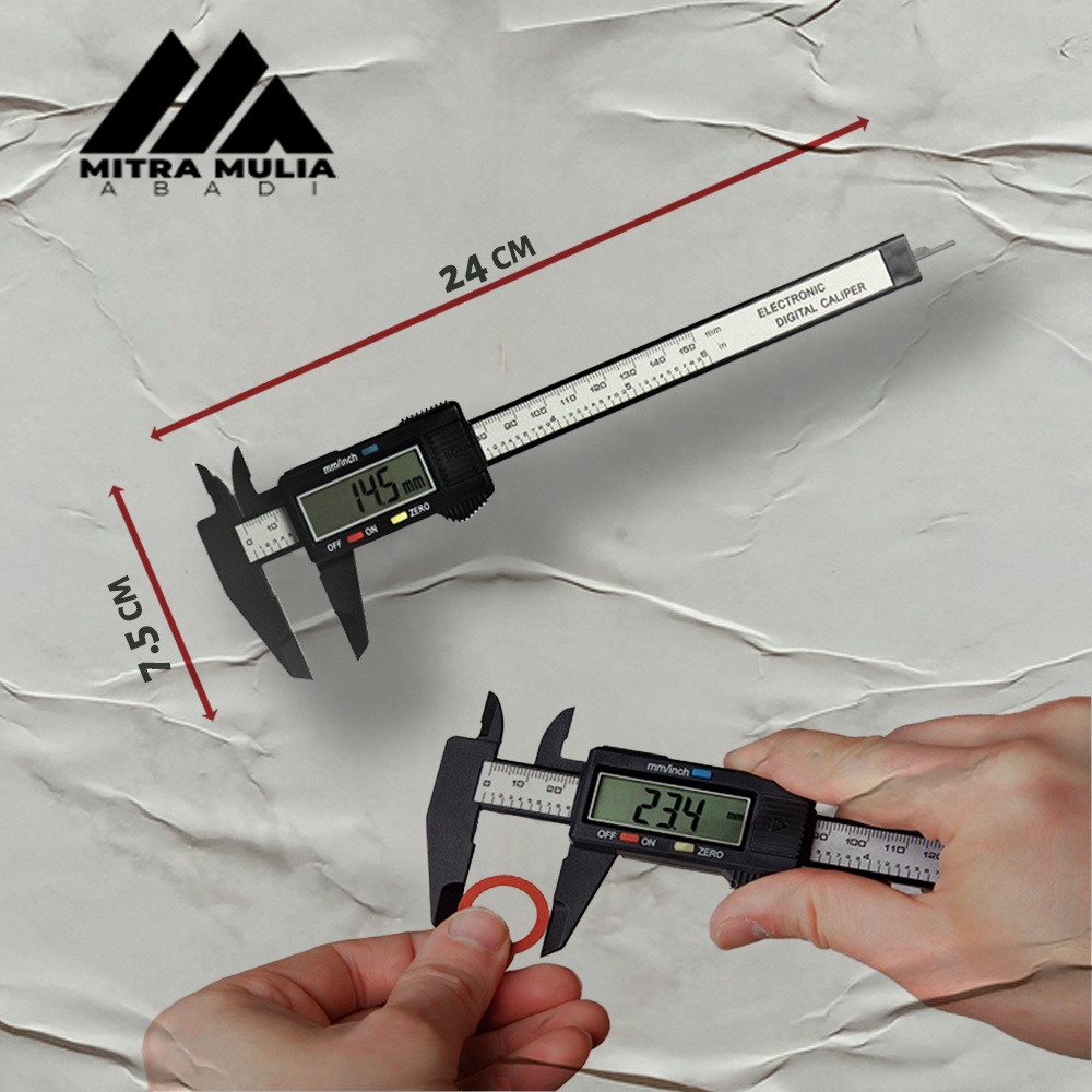 Jangka Sorong Digital I Jangka Sorong Sigmat Digital Vernier Caliper