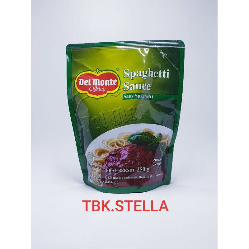 

SPAGHETTI SAUCE DEL MONTE 250 GR / SAUS SPAGHETTI