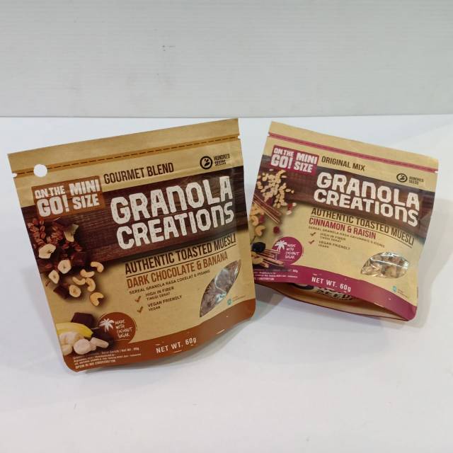 

Sereal Granola Creations 60 gram (2 variant rasa)