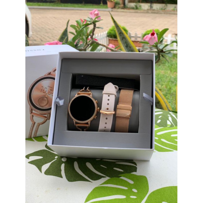 fossil smartwatch gen 4 rosegold ftw6030