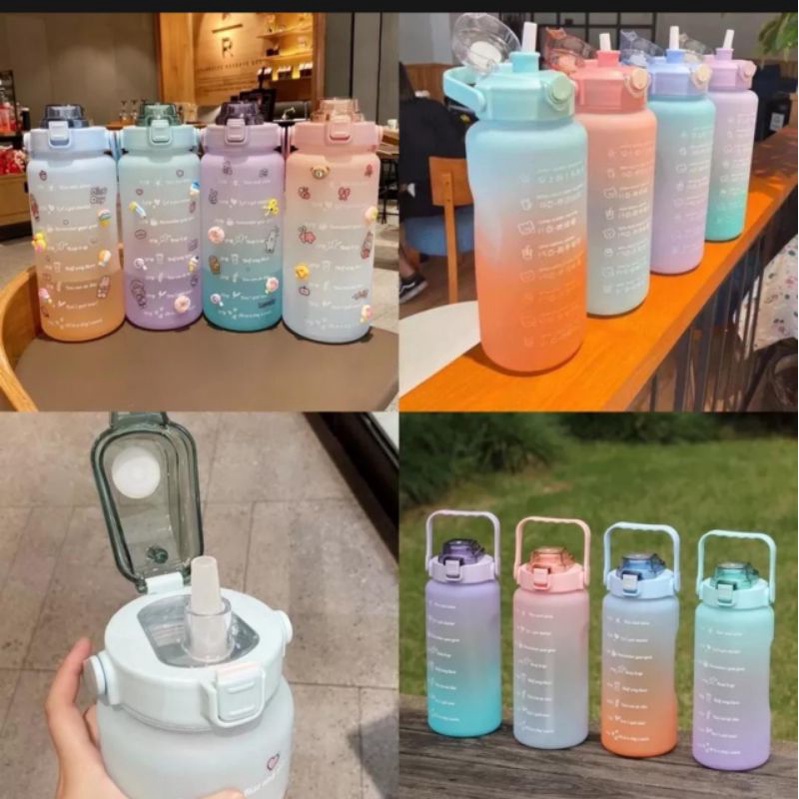 botol minum viral 2 liter