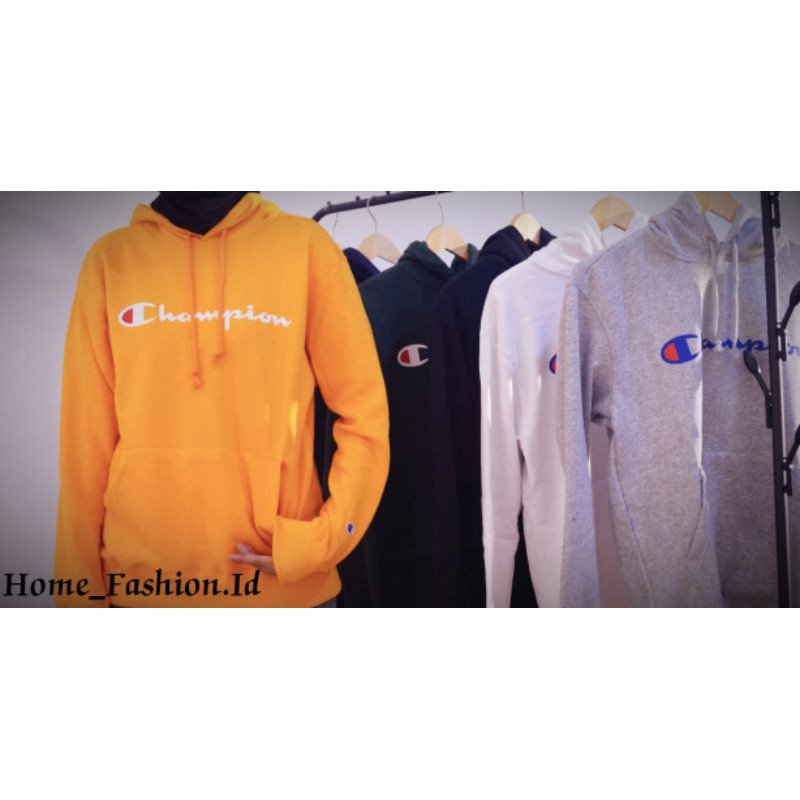 SWEATER HOODIE CHAMPION SCRIPT SISA EXPORT (UNISEX)