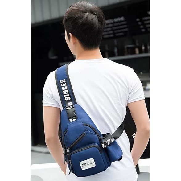 Tas Selempang Pria Waist Bag Adam