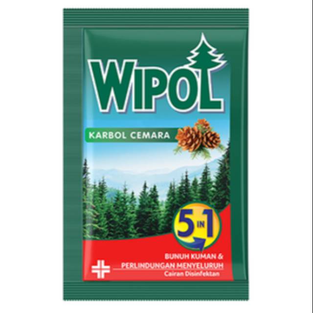 Wipol karbol cemara 40 ml sachet