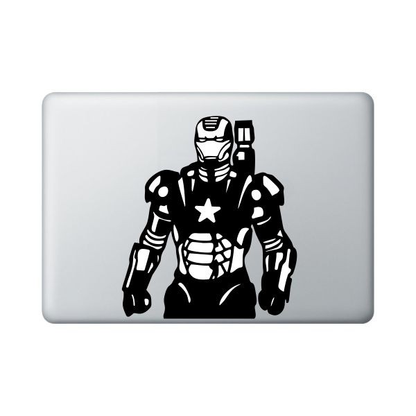 Sticker Laptop Apple Macbook 13' Decal - Iron Man 005