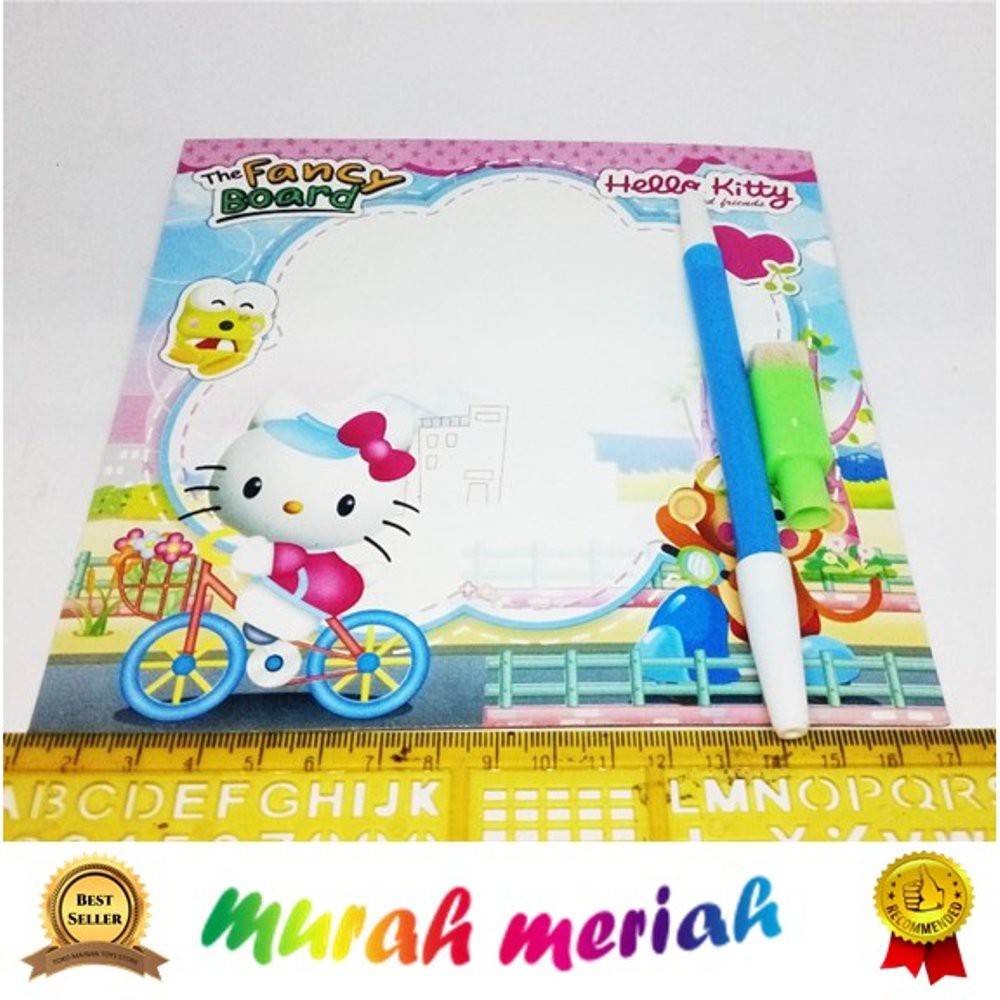 

set menggambar dengan spidol dan alat hapus mainan anak edukasi