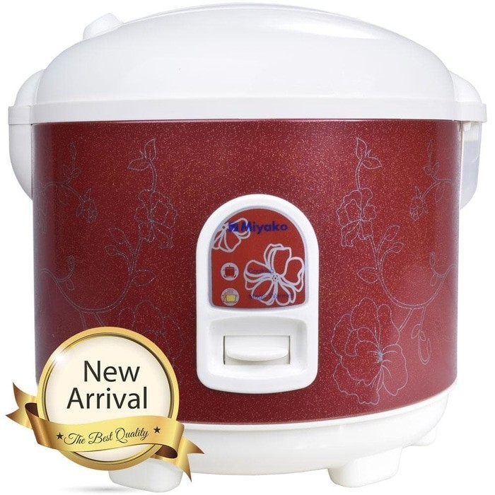 Miyako MCM528 Magic Warmer Plus - Rice Cooker - Penanak Nasi - 1.8 L - Abu-abu (Random Motif)