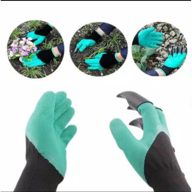 Best Seller Sarung Tangan berkebun dengan Cakar /Genie  Garden Glove 1 Pasang