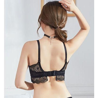 M10 Bra CB04 Bunga Tanpa Kawat BH Pakaian Dalam Wanita Hiasan Renda Sexy Sport Gym Zumba Yoga