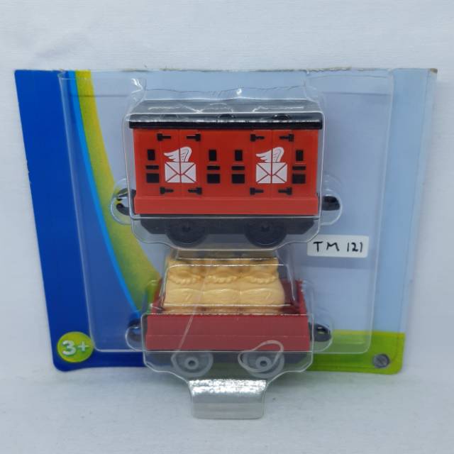 Thomas Friends Adventures Explore Imagine 2 Gerbong Diecasts Potongan 4 Pack Sodor Postal Run