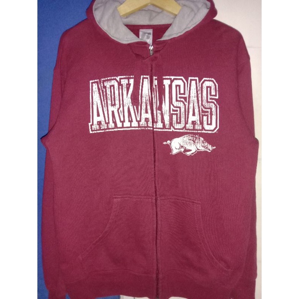 zippee hoodie arkansas by russel