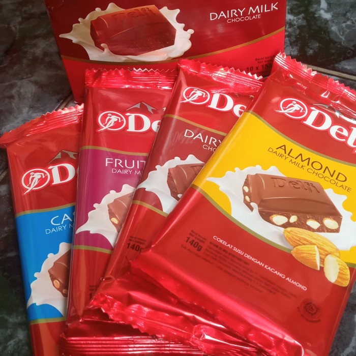Jual Coklat Delfi Dairy Milk 155 Gr Cokelat Delfi Shopee Indonesia