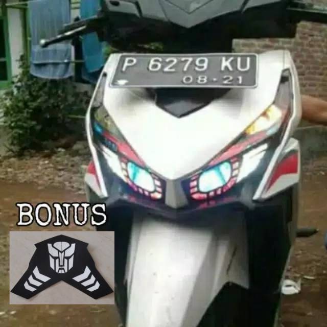 STICKER STIKER LAMPU ALIS + MATA VARIO ESP 2016 2017