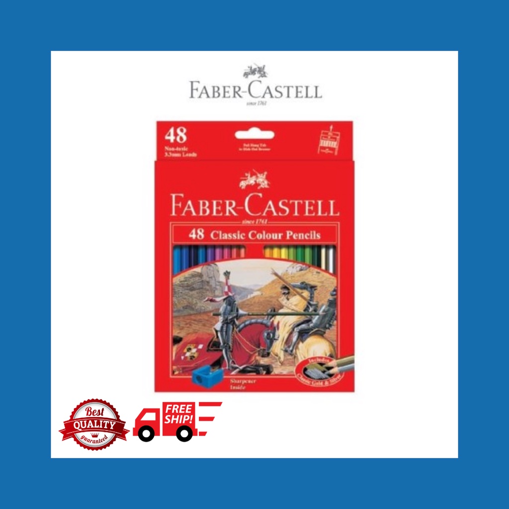 

Pensil Warna Faber-Castell 115858 48L calssic
