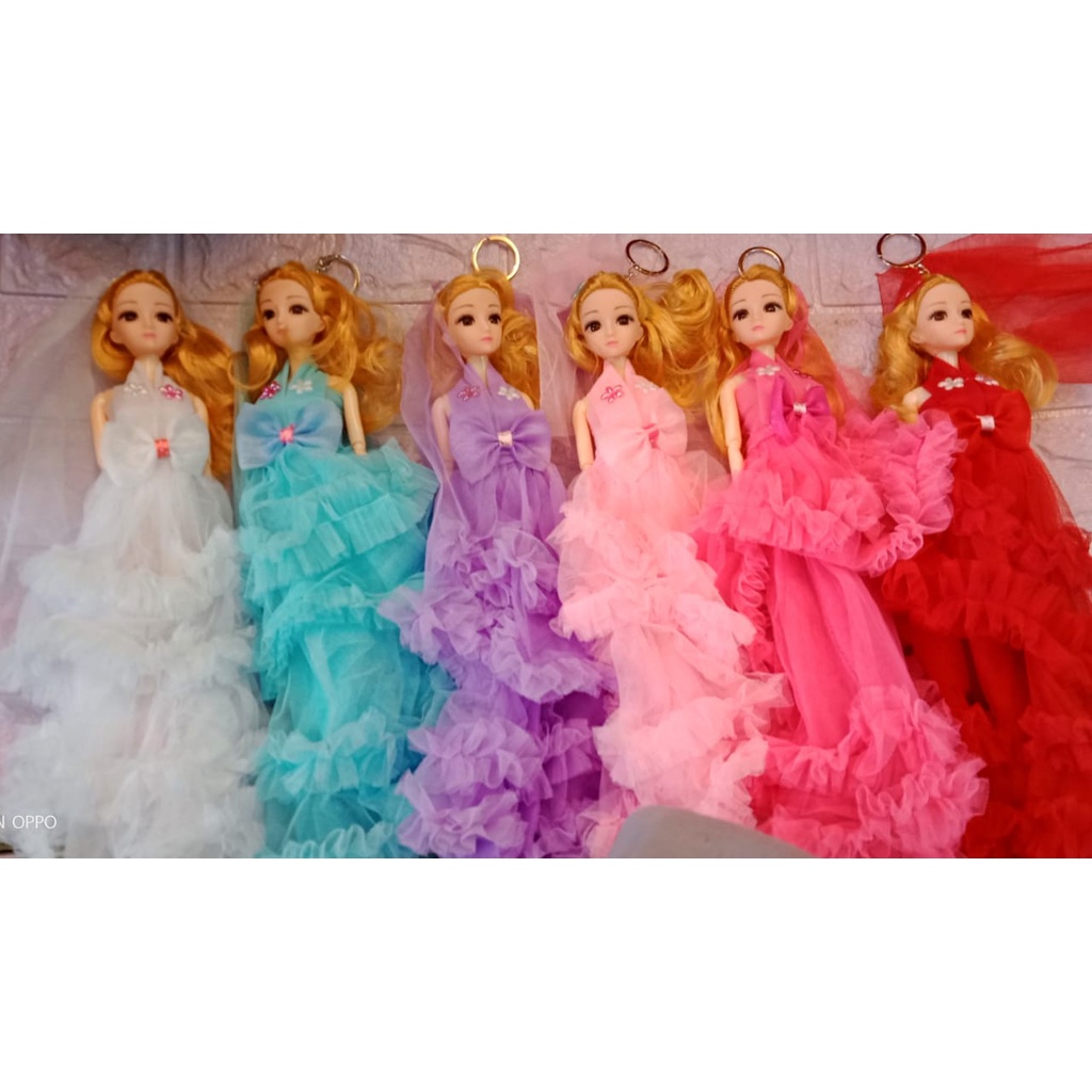 30 cm  Cute Barbie Doll Children's Gift Set Party Dress Clothes Pretend Toys