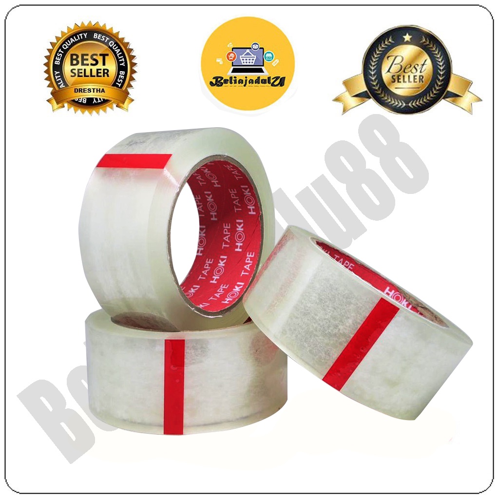 Beliajadulu88 tape lakban /isolasi premium 2&quot;X100Y (45MMX54M) BENING