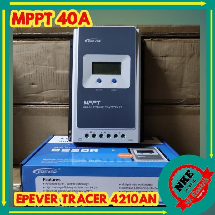 Solar Charge Controller 40A Tracer 4210An Mppt / Epever Tracer4210An