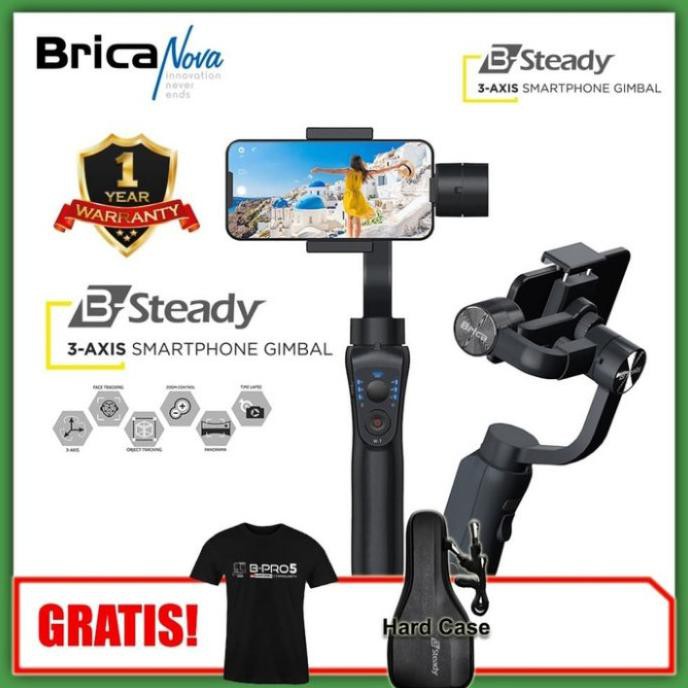 Brica B-Steady Gimbal 3-Axis Stabilizer Smartphone