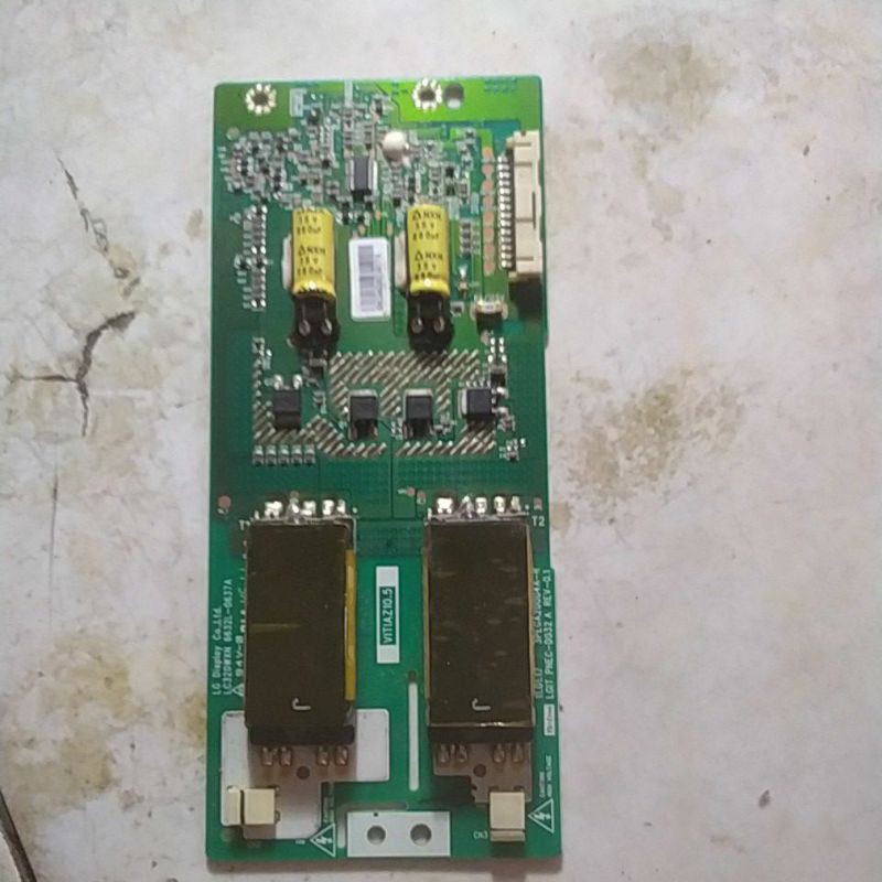 inverter ccfl LG 32lk310 kondisi normal