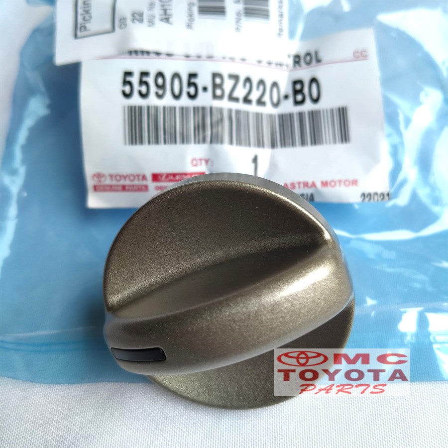 Knob Knop Tombol Stelan Control AC Agya Ayla Calya 55905-BZ220-B0