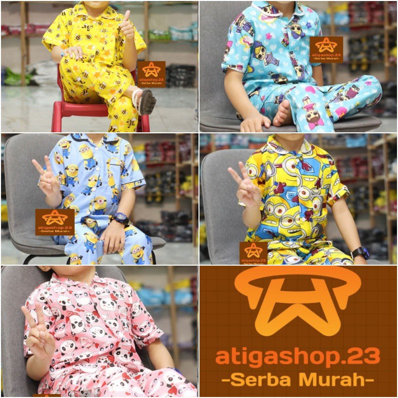 Baju Tidur anak Piyama Terbaru Langsung dari Konveksi