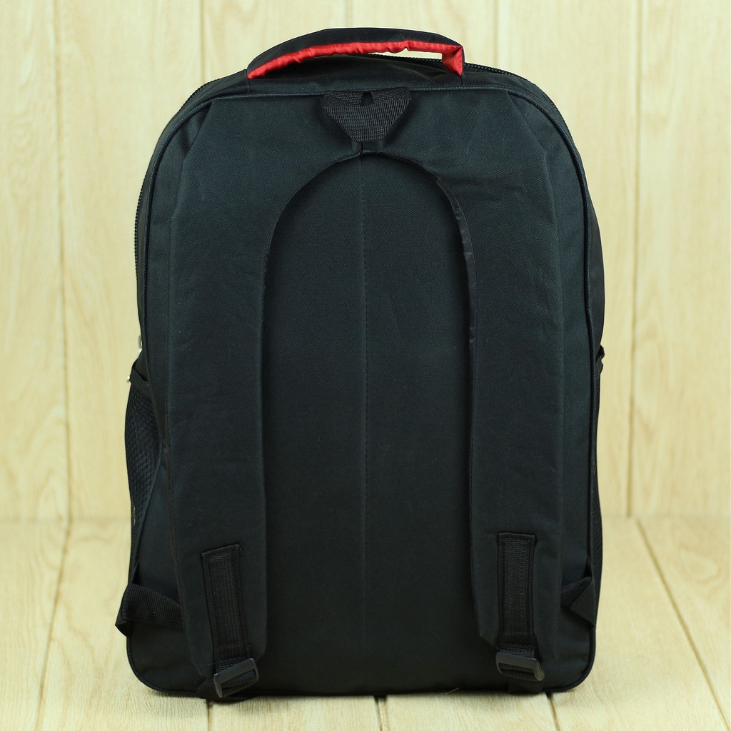 Tas Ransel Gendong Polo City Warna Hitam Kekinian Back Pack Pria Cowok