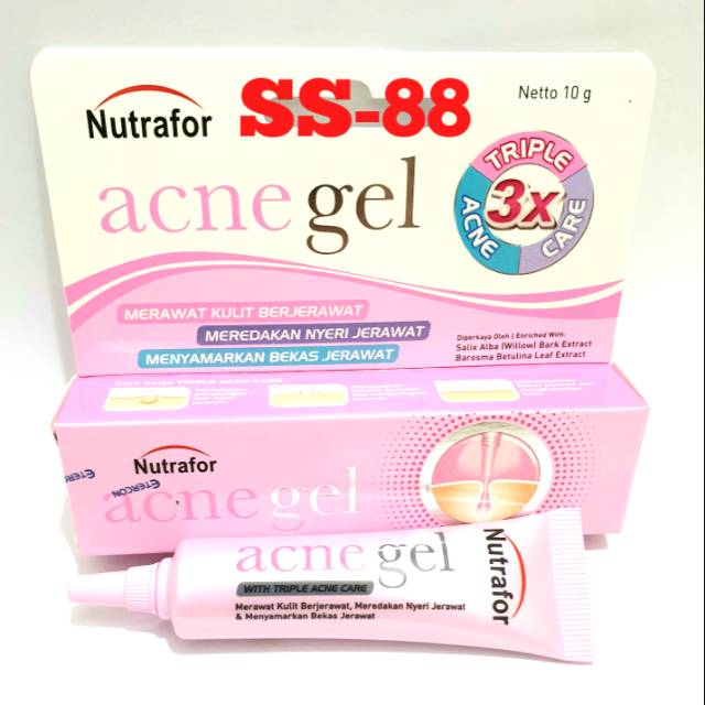 Jual NUTRAFOR ACNE GEL (GEL UNTUK JERAWAT)~ 10GR Indonesia|Shopee Indonesia