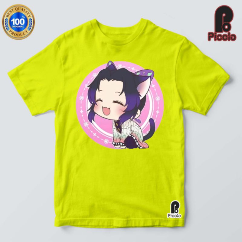 baju kaos anak shinobu kocho anime atasan unsex bahan premium