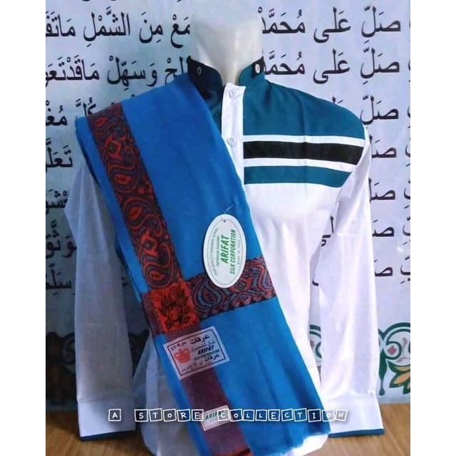 Rida Sorban Shawl Import India Warna Biru | Kashmiri, Shaveeda, Almas, Arifat, Yasmeen