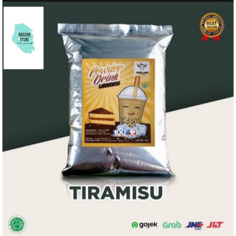 

bubuk minuman rasa tiramisu 1kg