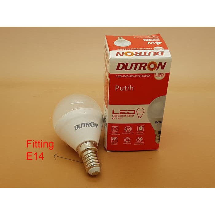 Lampu LED DUTRON 4 Watt E14 ( Soket Lampu Hias )