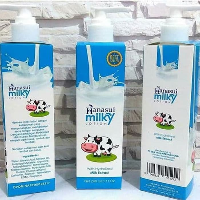 Hanasui Body Lotion Gluta Milky Original