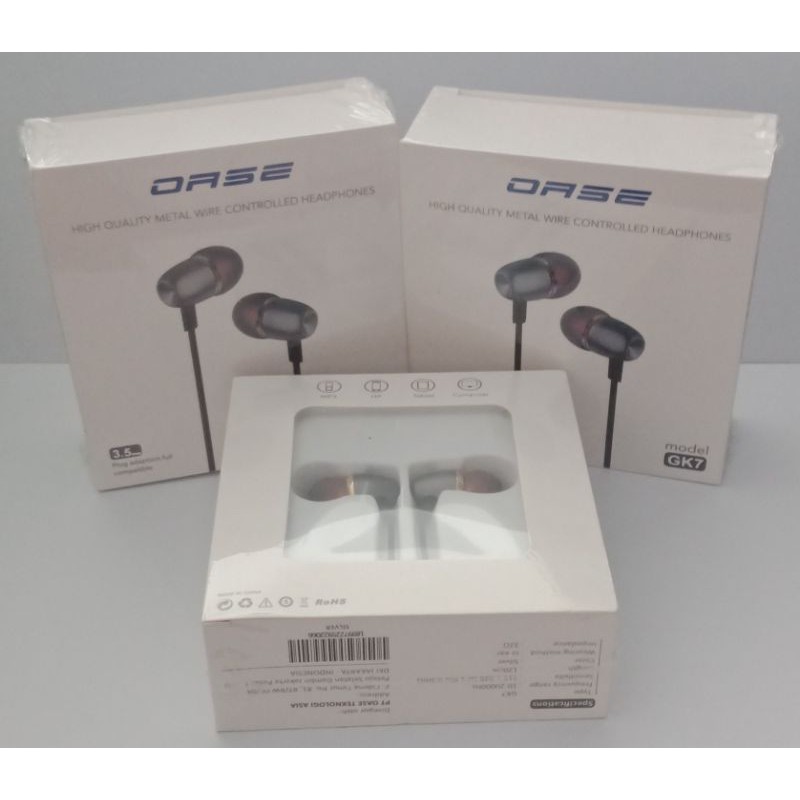 Headset Original OASE GK7 full Bass GARANSI RESMI OPPO