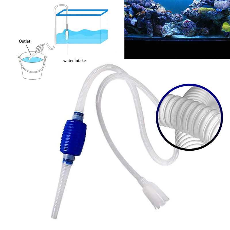 Sedotan Pembersih Air Aquarium ikan / Pompa Sedot Pembersih Akuarium Water Charge Pump 1.7M