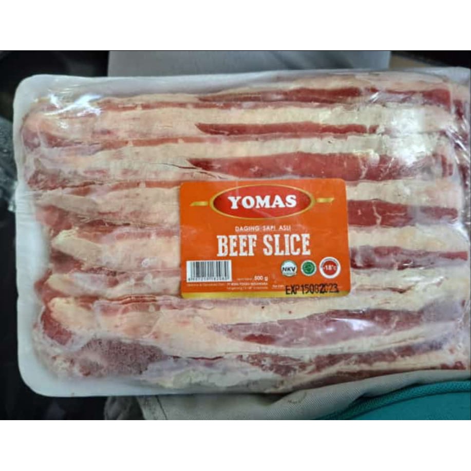 

Beef Slice Yomas 500g