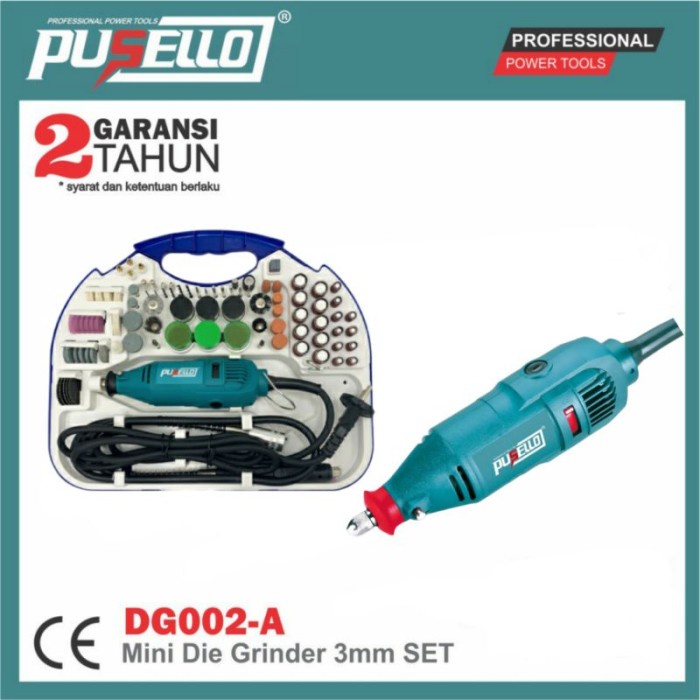 PUSELLO MINI DIE GRINDER SET MINI DRILL BOR TUNER DG002