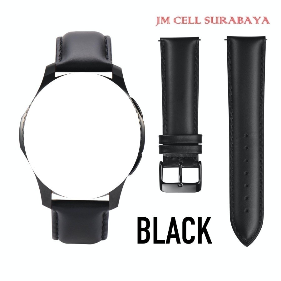 Tali Jam 22mm Watch Strap Seiko Samurai - Genuine Leather Stainless Buckle