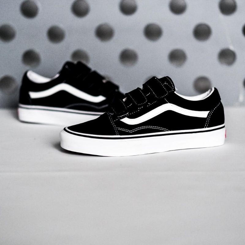 Vans Oldskool Velcro Classic Black White