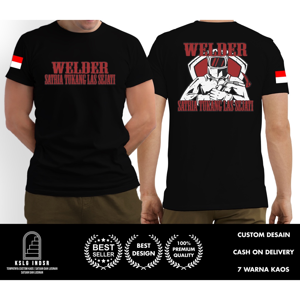 Kaos Welder Tukang Las Sejati Kaos Tukang Las Baju Distro DB