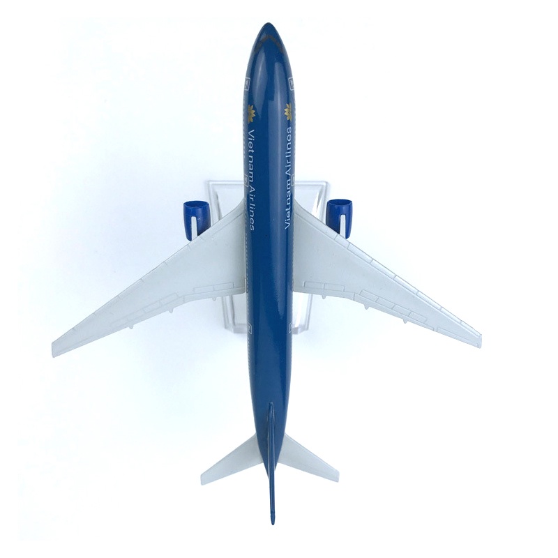 Model Pesawat Terbang Vietnam Boeing B777 B777 Bahan Metal Alloy Dengan Display Stand