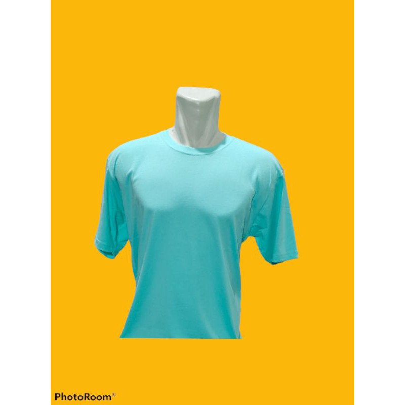 kaos polos cotton combed 30s premium ( mint hijau tosca )