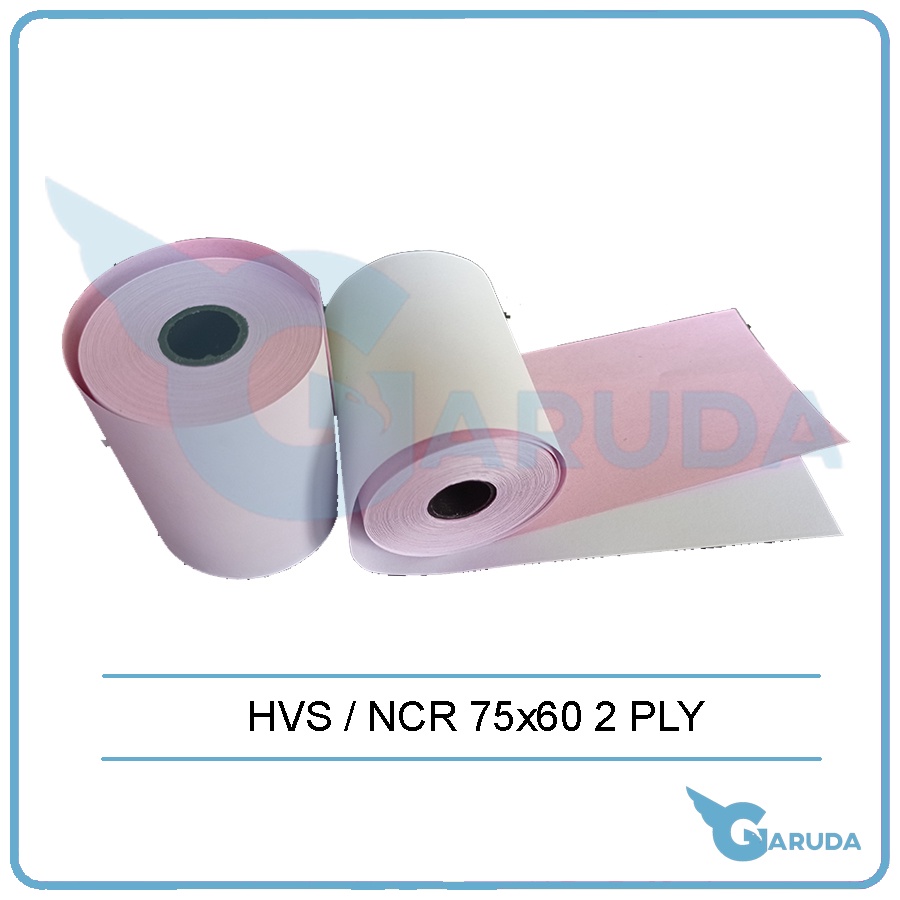 

Kertas Struk Kasir Paper Roll NCR 2 Ply Uk 75 x 60 mm TELSTRUK