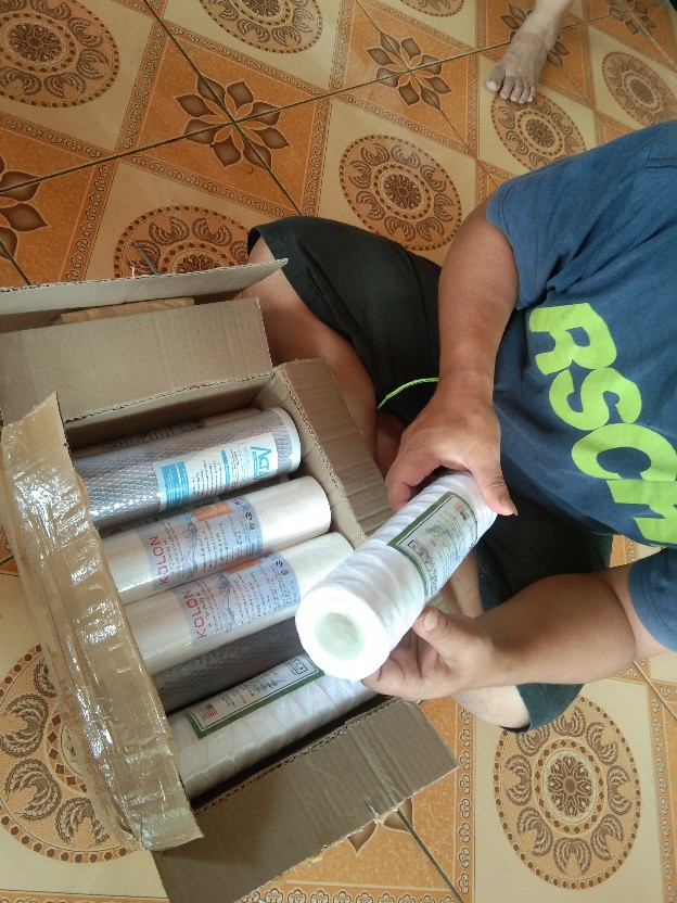 Paket 3 Refil Filter Cto Activ 10 ( Coconut Activated Carbon )