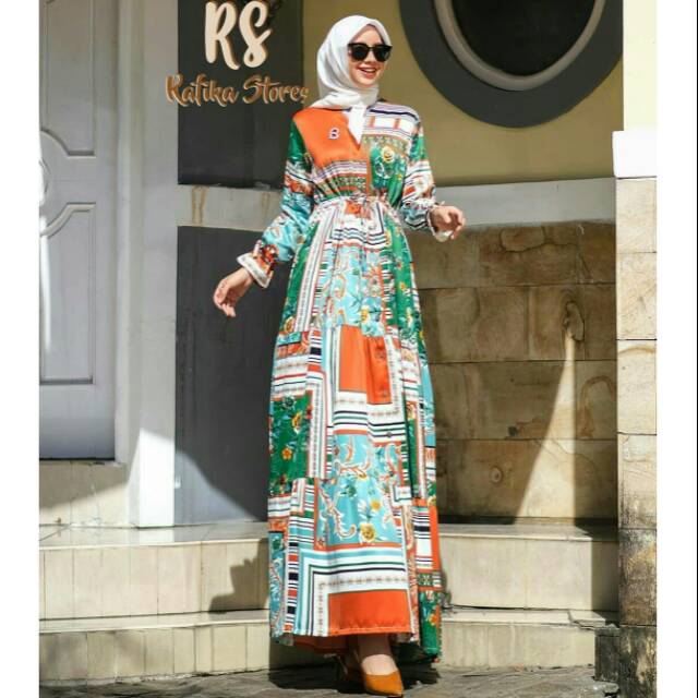 SAKILA DRESS BY RAFIKA STORES ORIGINAL