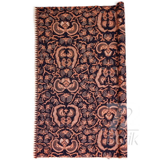 KAIN BATIK KATUN Premium Warna Hitam Item Black Orange Oren Oranye 729549 Cap 72 Jarik Jarit Samping Kebat Panjang Batik Katun Modern Premium Bahan Seragam Batik Pernikahan Kantor Keluarga Murah Kamen Jadi Batik Bali Lembaran