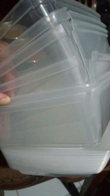 Kotak Makan Persegi 2000ml - Box Thinwall Persegi Food Container - Isi 25pcs