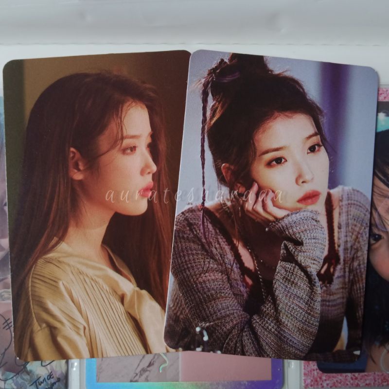 photocard iu celebrity official (BOOKED)